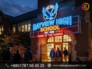 LED Neon Signage Board for School and College | Best Quality