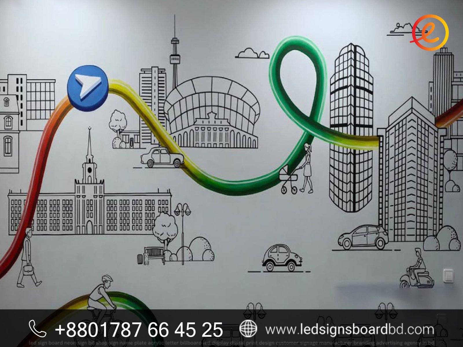 Matte Vinyl Sticker Printing Bangladesh