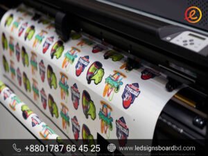 Vinyl Stickers with Custom Shapes