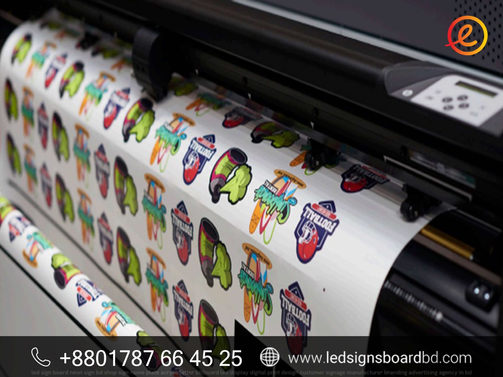 Vinyl Stickers with Custom Shapes