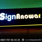 Off-Cut Signage with Acrylic Letters