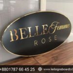 LED Round Sign Board in Bangladesh for Restaurants and Cafes